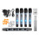 4D 4 Channel UHF Wireless Mic System 4 Mics 1 Receiver Audio LCD 1