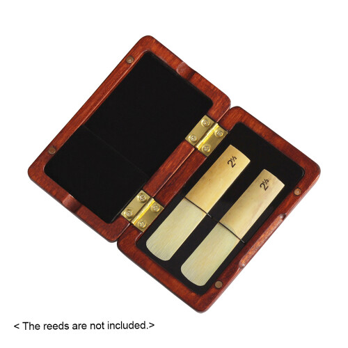 Wooden Reed Case for Saxophone Clarinet 2pcs 1