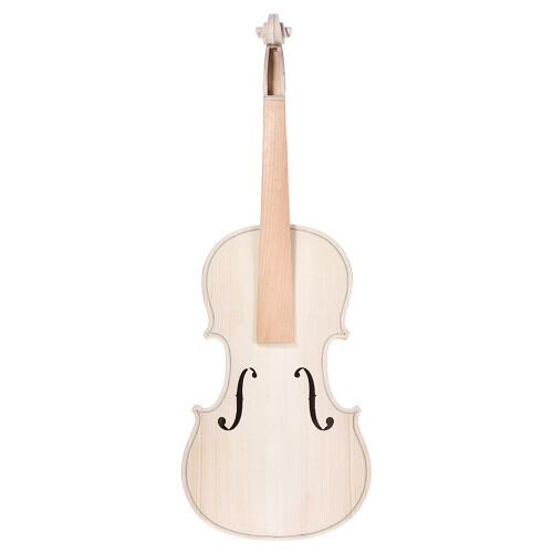 4/4 Full Size Solid Wood Acoustic Violin Kit Spruce Top Maple Back EQ 1