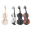 4/4 Full Size Solid Wood Acoustic Violin Kit Spruce Top Maple Back EQ 4