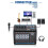 U6 6-Channel Mini Mixer BT USB 48V Phantom Power 4