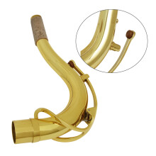Brass Tenor Saxophone Bend Neck 27.8mm Gold Parts