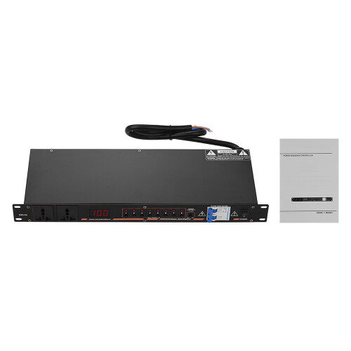 DB2-02 10-Outlet Power Sequence Controller Surge Protector
