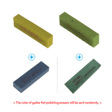 Guitar Fret Polishing Erasers 180/400/1000 Grit Set of 3pcs