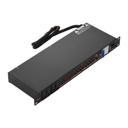 DB2-02 10-Outlet Power Sequence Controller Surge Protector 1