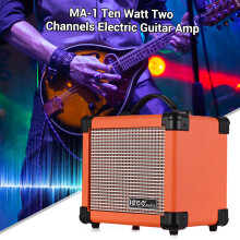 IDEEAUDIO MA-1 10W Portable Guitar Amp 2 Channel Orange US