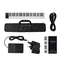 61 Keys Digital Piano Keyboard MIDI 128 Tones 128 Rhythms Recording