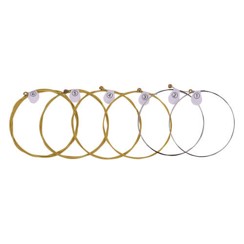 ZIKO DAG-010 Extra Light Acoustic Folk Guitar Strings 6 Set 1