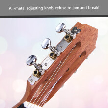 28 Inch Acoustic Guilele Guitar Mahogany Wood Gig Bag Strap