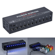 Mini Power Supply 10 Isolated DC Outputs 9V 12V 18V Guitar Effect