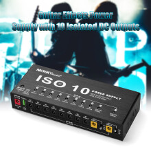 MOSKYAudio ISO-10 10-Output Guitar Pedal Power Supply 9V 12V 18V USB
