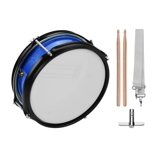 8inch Snare Drum Head with Drumsticks Shoulder Strap Drum Key 1