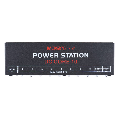 Mini Power Supply 10 Isolated DC Outputs 9V 12V 18V Guitar Effect 1