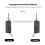 Wireless Guitar Bass Transmitter Receiver System Rechargeable Portable 1