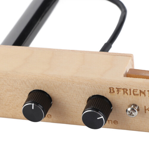 Cajon Drum Pickup Microphone with Tone Volume Control 6.35mm 1