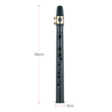 8-hole Mini Pocket Saxophone ABS Alto Mouthpiece Ligature Reeds