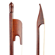 4/4 Violin Bow Baroque Snakewood White Horsehair Balanced