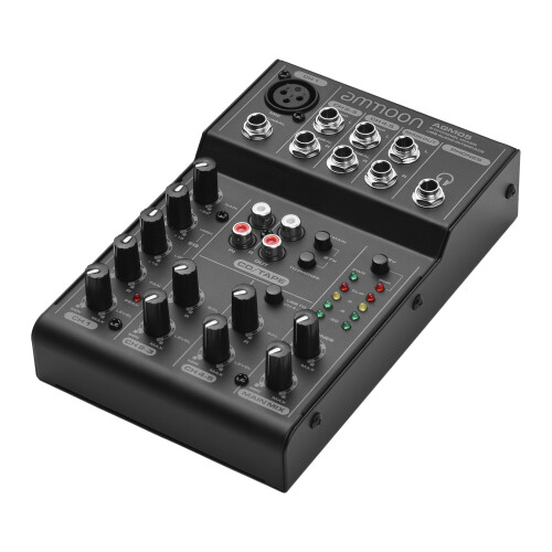 AGM05 5-channel mixer USB interface 48V phantom 1