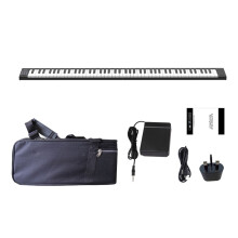 88 Keys Portable Digital Piano LCD Speakers Rechargeable BT