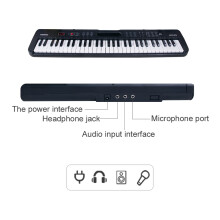 Portable 61-Key Digital Keyboard for Kids Electric Piano