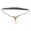 Adjustable Leather Saxophone Neck Strap with Metal Hook 1