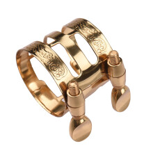 Double Screw Sax Ligature Compact with Mouthpiece Cap
