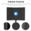 3-Panel Foldable Mic Isolation Screen Windshield Sound Cover Tripod 4