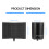 3-Panel Foldable Mic Isolation Screen Windshield Sound Cover Tripod 2