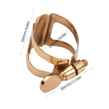 Single Screw Saxophone Ligature for Soprano Saxophone