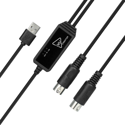 IVU CREATOR Universal MIDI Cable 5 Pin to USB Adapter 1