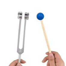 136.1Hz Aluminum Silver Tuning Fork Chakra Sound Healing Tool