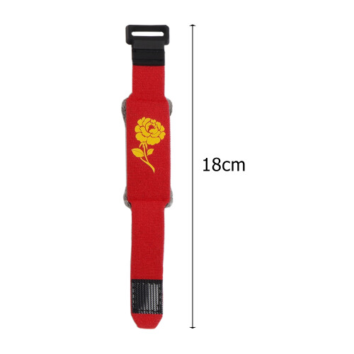 Rockhouse Guitar String Mute 18cm Flower Pattern 6-String 2