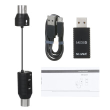 M-VAVE MS1 Mini Wireless MIDI System Plug and Play