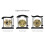 Mini Desktop Gong Table Wind Chime with Mallet Home Decor Gift 1