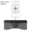 Wireless BT Page Turner Pedal for iOS Android Smartphones Tablets 1