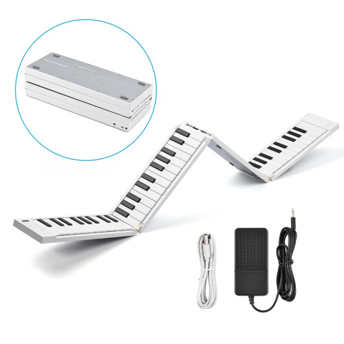 88 Keys Foldable Piano Digital Portable Keyboard for Students 1