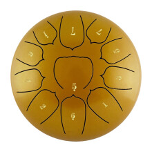 6 Inch Steel Tongue Drum 11 Notes Handpan with Mallet