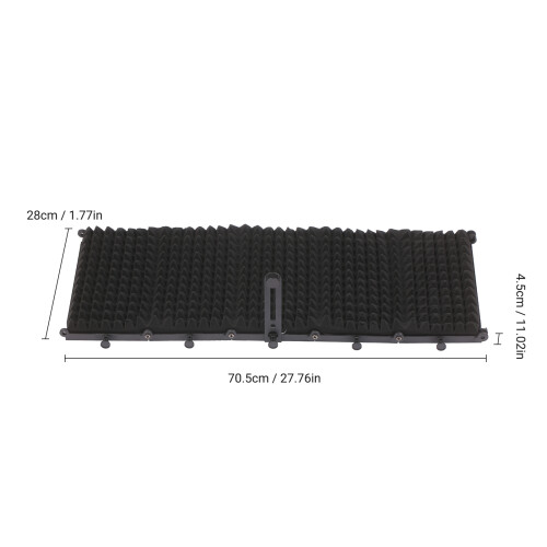 5-Panel Foldable Microphone Windshield Sponge Sound Insulation 2
