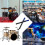 2pcs Drum Stick Brush 1-Pair Retractable Jazz Nylon Brushes 3
