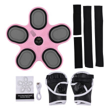 Music Boxing Machine with Gloves BT Music Lighting 9 Rhythm 9 Speed