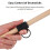 2Pcs Drumstick Control Clip Finger Ring Anti Slip Grip 5