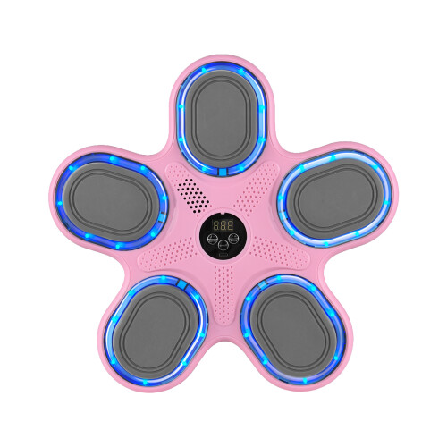Music Boxing Machine with Gloves BT Music Lighting 9 Rhythm 9 Speed 1