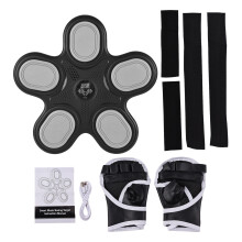 Music Boxing Machine with Gloves BT Music Lighting 9 Modes 9 Speeds