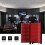 3-Door Studio Mic Isolation Shield Foldable Pop Filter EVA Foam 3