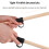 2Pcs Drumstick Control Clip Finger Ring Anti Slip Grip 2