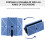 3-Door Studio Mic Isolation Shield with Foldable Pop Filter EVA Foam 4