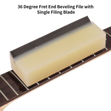 36 Fret End Beveling File Guitar Bass Luthier Single Blade