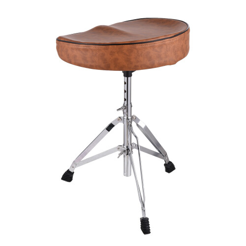 Universal Padded Drum Throne Adjustable Height Rotatable Chair 2
