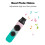 Kazu Flute Double Hole Kazoo 10pcs Replaceable Nozzle 4
