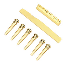 Brass Guitar Upper Nut Saddle Repair for Folk Guitars